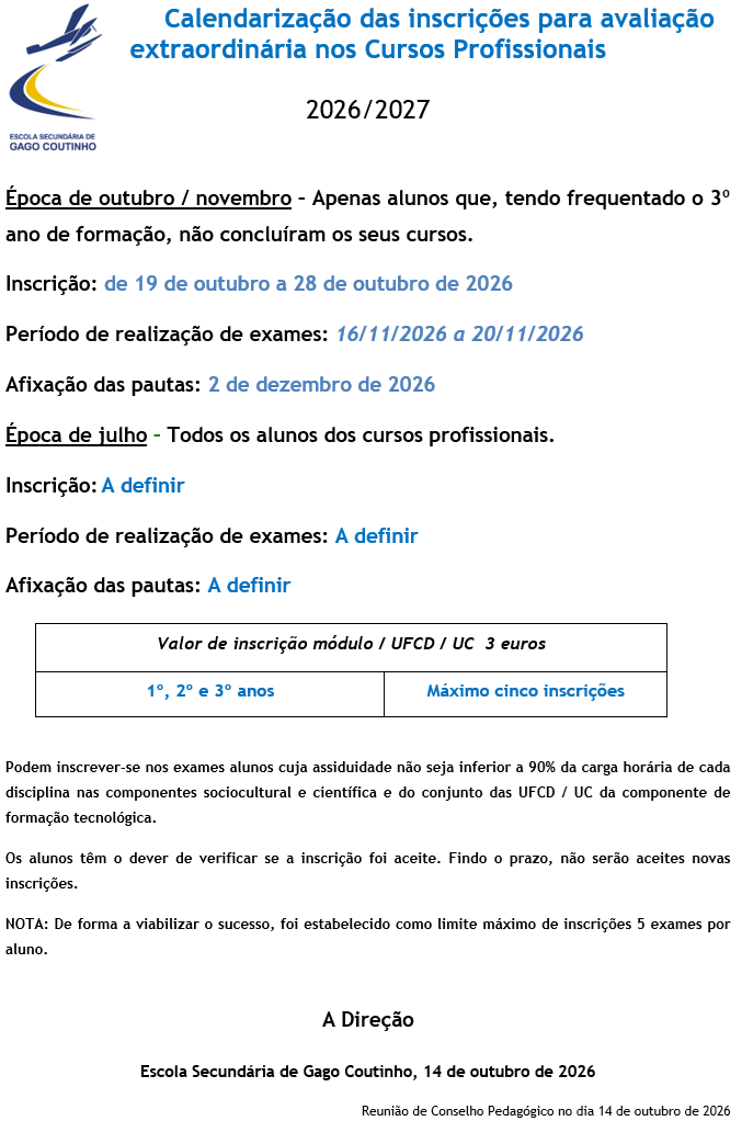 inscr aval extr cursos prof 2026 2027